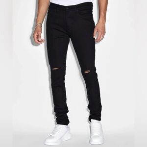 Ksubi jeans Van winkle ace black slice Sz 38”